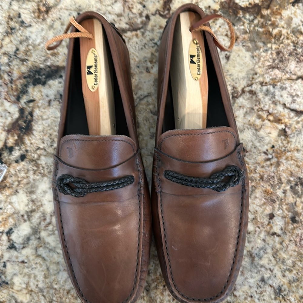 Todd penny loafers. Size 9.  Many years of life ahead.